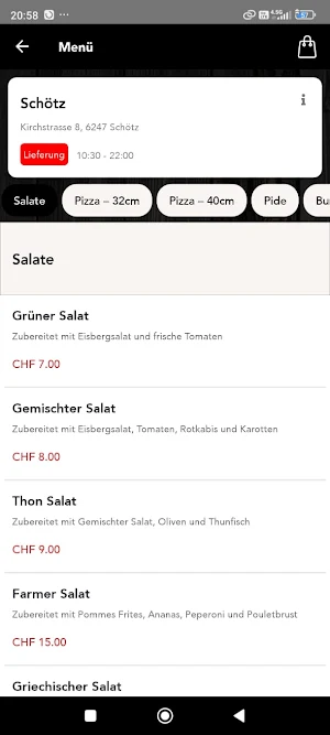 Pizzeria First Class Screenshot 0
