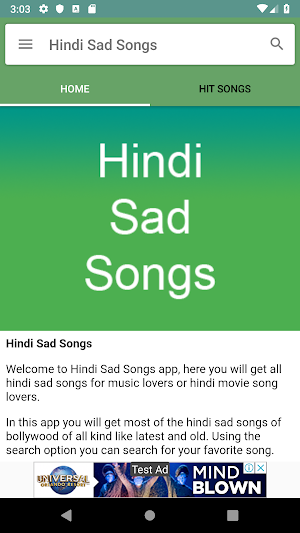 Hindi Sad Songs Screenshot 1