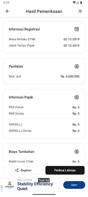 Cek Pajak Kendaraan Jakarta Screenshot 3