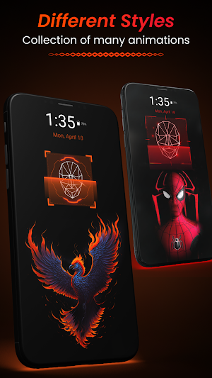 Face Lock Animation Live 4k Screenshot 3