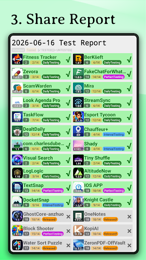 Testing: 14-Day Assistant Screenshot 3