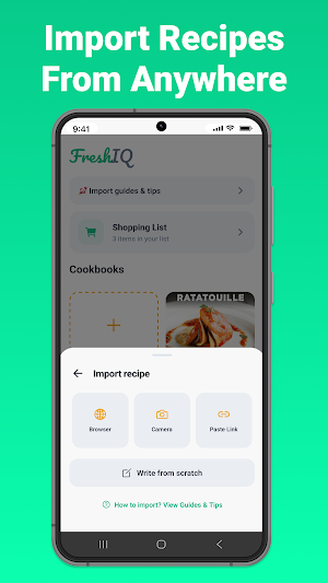 FreshIQ - Recipes Meal Planner Screenshot 1
