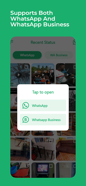 FlexiSaver - WhatsApp Status Saver All In One Screenshot 0