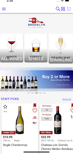 Brooklyn Liquors Screenshot 2