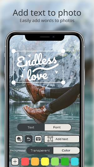 Texty — Add Text to Photos Screenshot 0