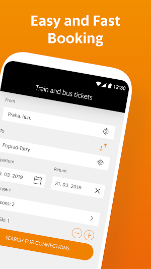Leo Express: Travel in style Screenshot 1
