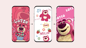 Cute Lotso Bear Wallpaper 4K Screenshot 1