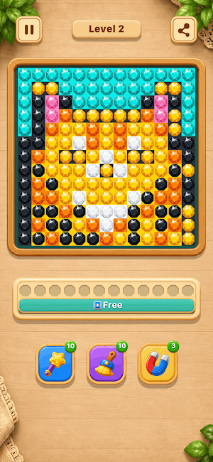 Jewels Sort - Coloring Games Screenshot 1