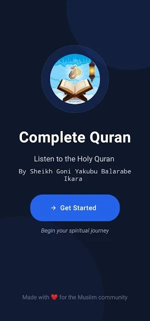 Complete Qur'an Player Screenshot 0