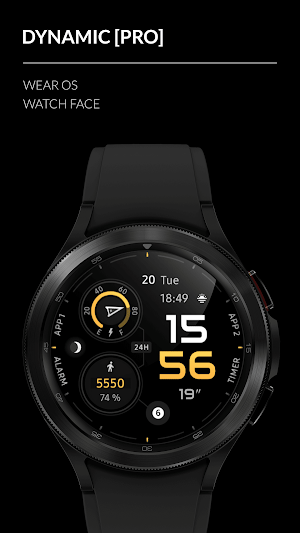 Awf Dynamic [PRO] - watch face Screenshot 0