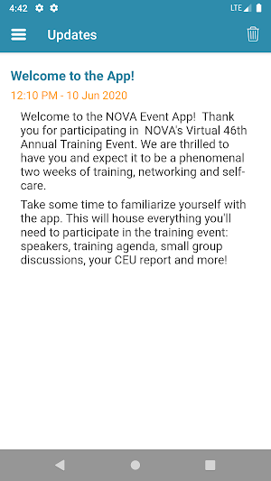 NOVA Mobile App Screenshot 3