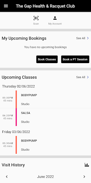 The Gap Health & Racquet Club Screenshot 1