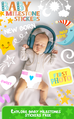 Baby Milestone Stickers Screenshot 2