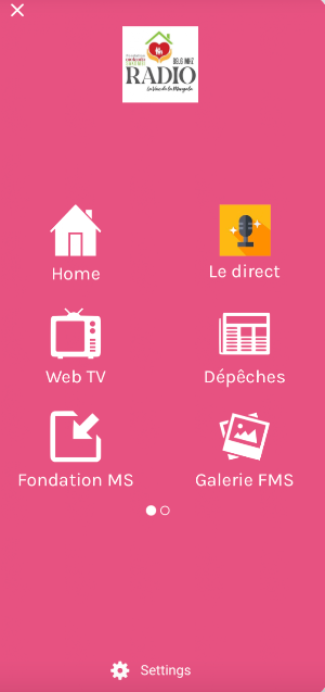 RADIO LA VOIX DE LA MONGALA Screenshot 1