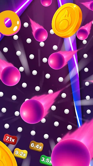Ball Neon Pinko's Screenshot 1