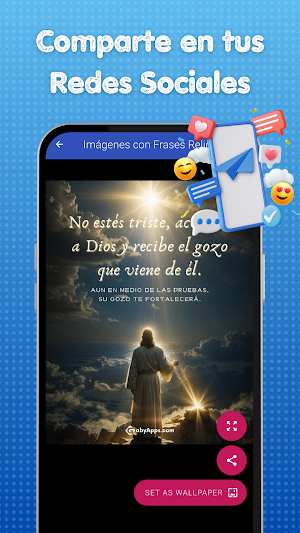 Imágenes con Frases Religiosas Screenshot 1