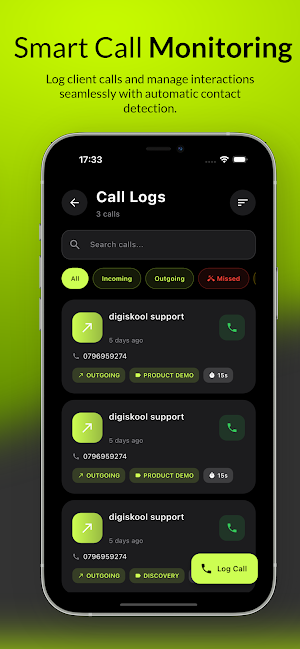 FieldTrack CRM Screenshot 2