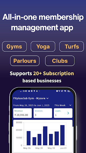 Membership Management Software Screenshot 0