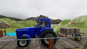 Heavy Tractor Trolley Cargo Sim: Farming Game 2021 Screenshot 3
