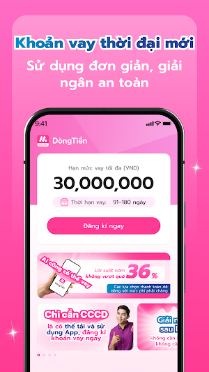 DòngTiền - Vay trực tuyến Screenshot 0