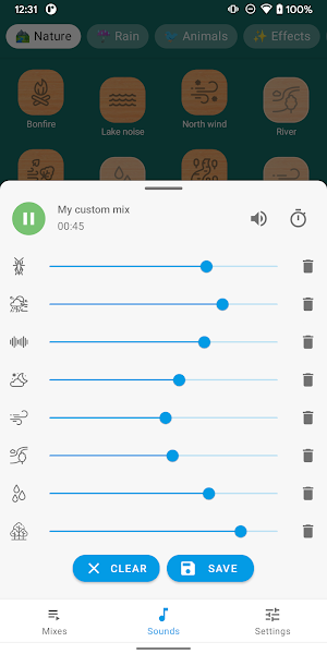 Calming Sounds: Sleep & Relax Screenshot 2