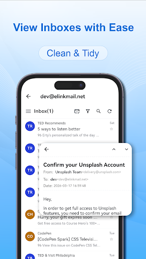 ELink Mail Screenshot 3