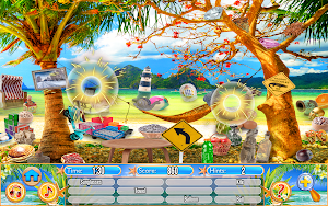 Hidden Objects Summer Beach Screenshot 2