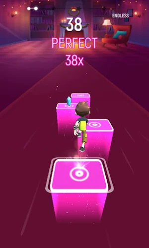 Ben Alien Tiles Music Hop Screenshot 2