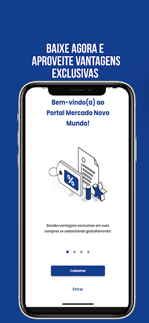 Portal Mercado Novo Mundo Screenshot 0