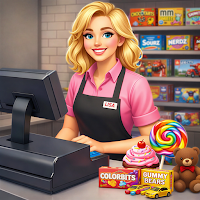 Candy Shop Supermarket Games