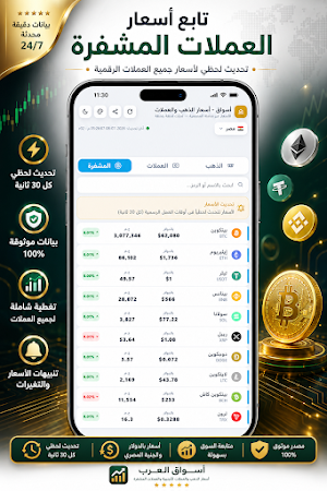 أسواق - أسعار الذهب والعملات Screenshot 2