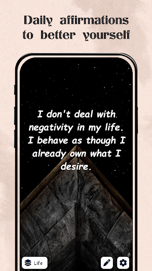 Daily affirmations Wallpapers Screenshot 0