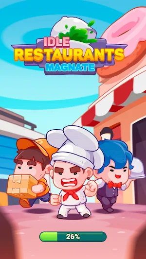 IdleRestaurant - magnate games Screenshot 0