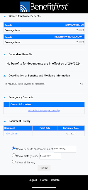 Benefitfirst Mobile Screenshot 2