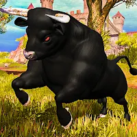 Angry Bull Attack Cow Games 3D
