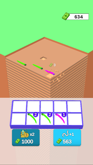 Digger Worms Screenshot 1