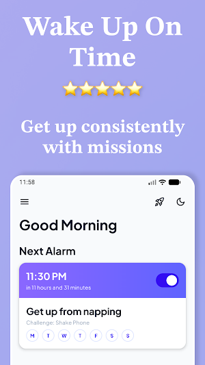 Alarm Clock & Sleep - AlarmMe Screenshot 0
