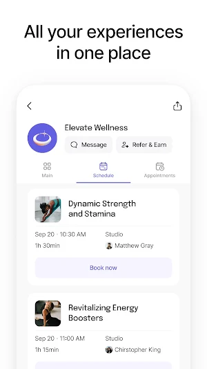 Sweat Therapy Fitness Studio Screenshot 2