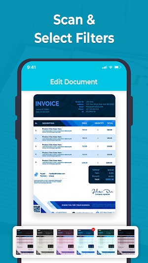 Easy Scanner - PDF & Documents Screenshot 2