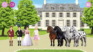 Pony and rider dress-up fun Screenshot 1