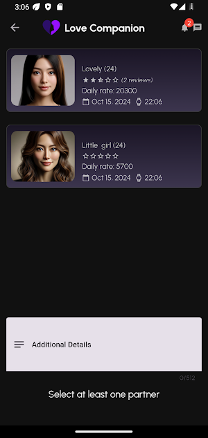 Love Companion Screenshot 2
