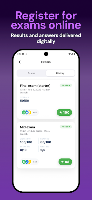 Guli english Student App Screenshot 2