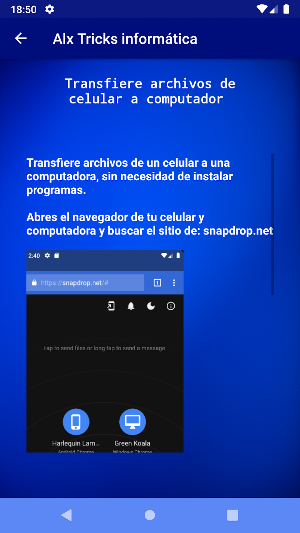 Alx Tricks informática Screenshot 2