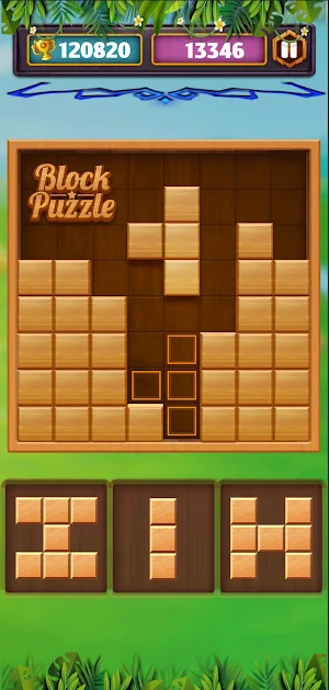 Wood Puzzle Block ¾ Screenshot 1