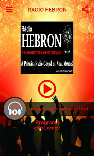 Rádio Hebron Screenshot 1