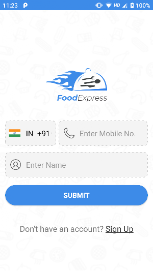 FoodExpress User Screenshot 2