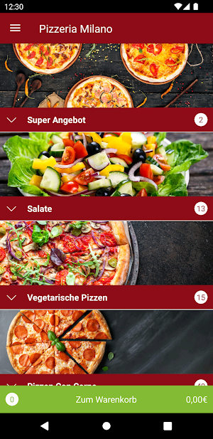 Pizzeria Milano Screenshot 1