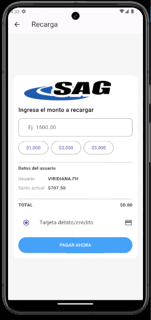 SAG Afiliados Screenshot 2