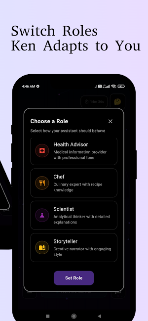 KenTalk: AI Voice Assistant Screenshot 2