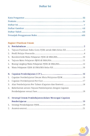 Buku PJOK SMA Kelas 12 Merdeka Screenshot 1
